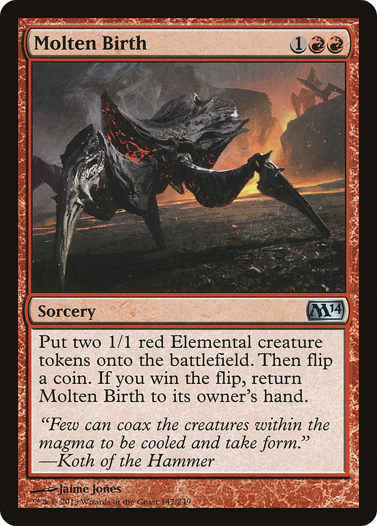 Magic 2014 - (M14-147) - Molten Birth