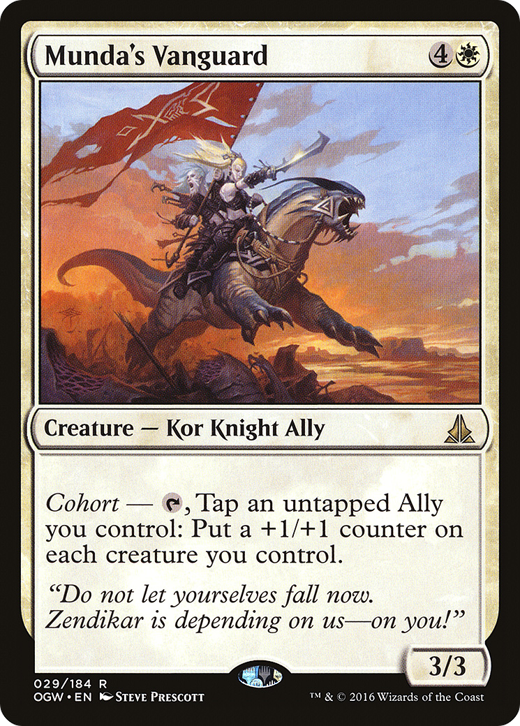 Oath of the Gatewatch - (OGW-029) - Munda's Vanguard