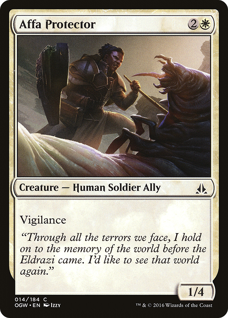 Oath of the Gatewatch - (OGW-014) - Affa Protector