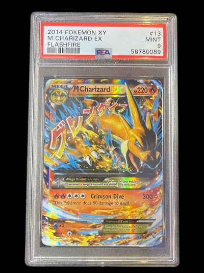 XY  Flashfire  013/106 PSA9 #58780089 M Charizard EX (Y)  - Holofoil - Ultra Rare