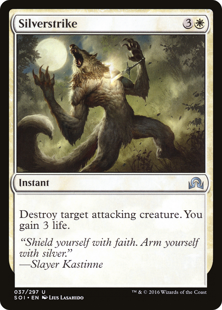 Shadows over Innistrad - (SOI-037) - Silverstrike