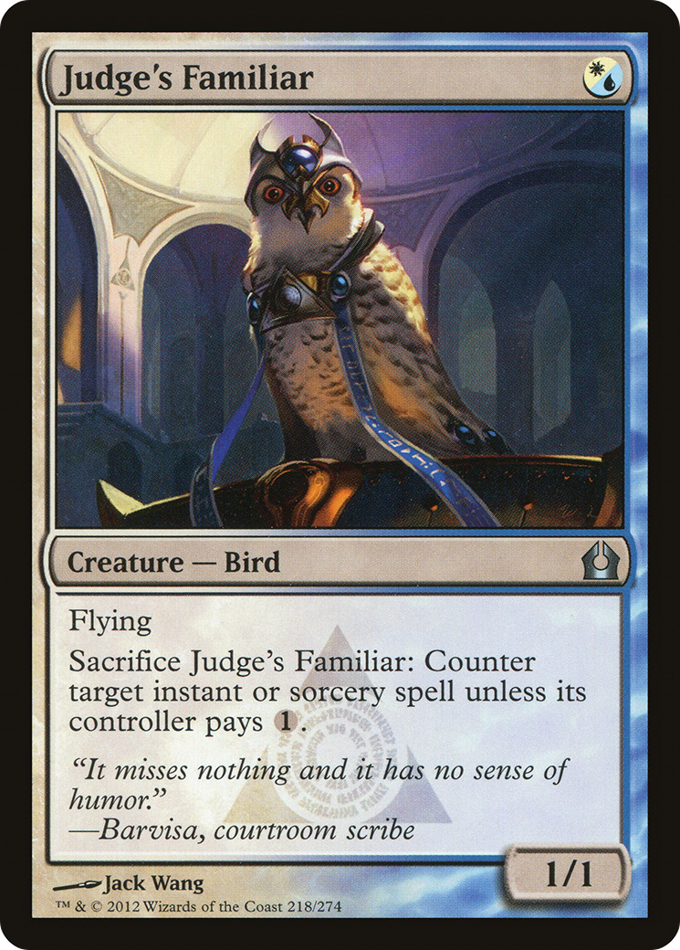 Return to Ravnica - (RTR-218) - Judge's Familiar