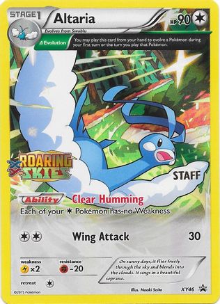 XY Promos  Altaria - XY46 (Prerelease) [Staff]  - Holofoil - Promo