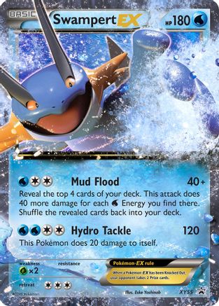 XY Promos  XY55 Swampert EX  - Holofoil - Promo