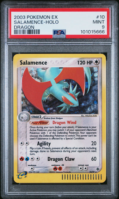 Dragon 10/97 PSA10 #101015666 Salamence - Holofoil - Holo Rare