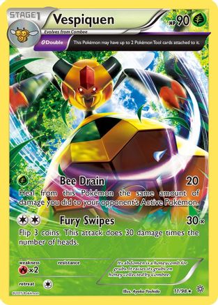 XY  Ancient Origins  011/98 Vespiquen (11)  - Rare