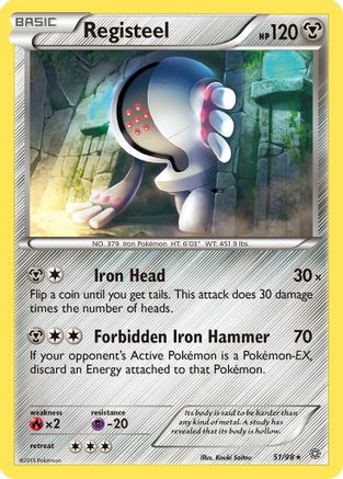 XY  Ancient Origins  051/98 Registeel  - Rare