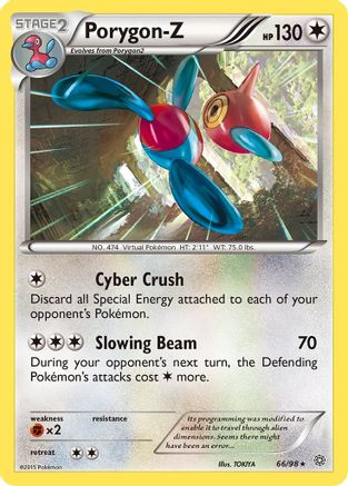XY  Ancient Origins  066/98 Porygon  - Reverse Holofoil - Rare