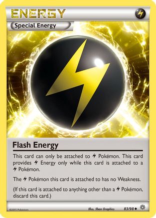XY  Ancient Origins  083/98 Flash Energy  - Uncommon