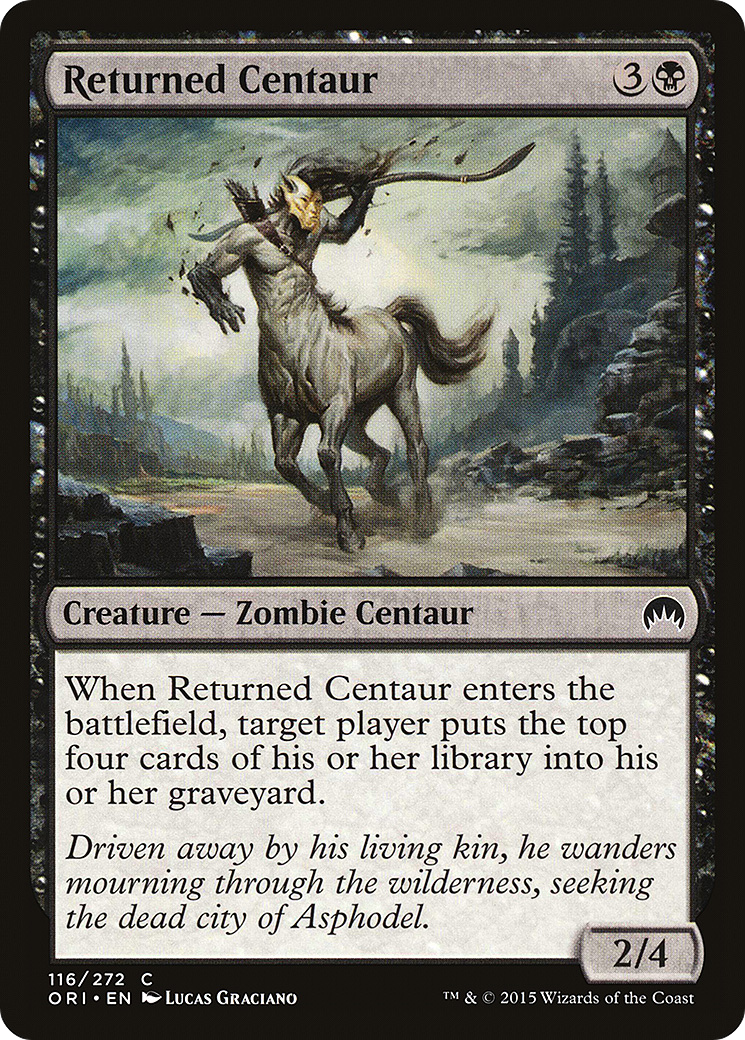 Magic Origins - (ORI-116) - Returned Centaur Foil