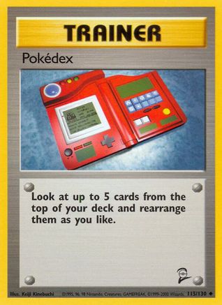 Base Set 2  115/130 Pokedex  - Uncommon