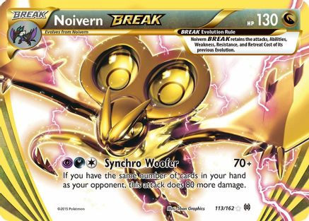 XY  BREAKthrough  113/162 Noivern BREAK  - Holofoil - Rare BREAK