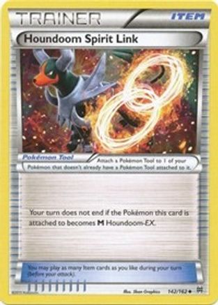 XY  BREAKthrough  142/162 Houndoom Spirit Link  - Uncommon