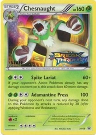 XY Promos  XY68 Chesnaught  - Holofoil - Promo