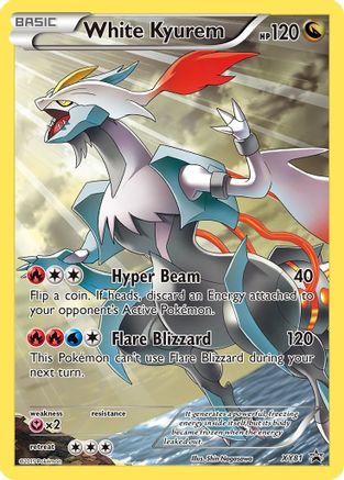 XY Promos  XY81 White Kyurem (Full Art Promo)  - Holofoil - Promo