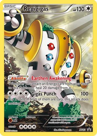 XY Promos  XY82 Regigigas (Full Art Promo)  - Holofoil - Promo