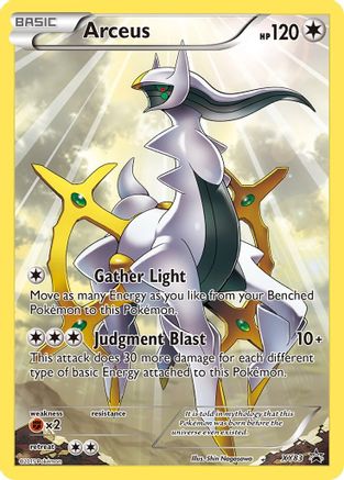 XY Promos  XY83 Arceus  - Holofoil - Promo