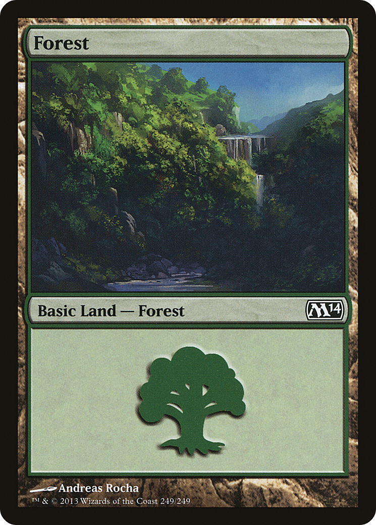 Magic 2014 - (M14-249) - Forest (249)