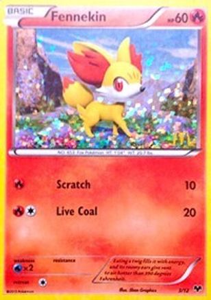 McDonalds Promos 2014 /12 Fennekin - 3/12  - Holofoil - Promo (SEALED)
