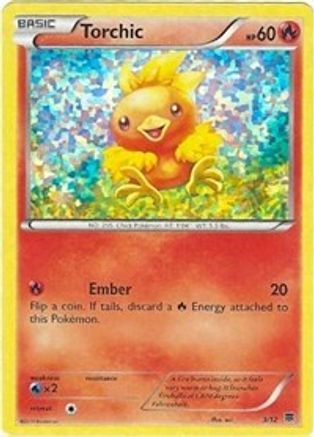 McDonalds Promos 2015 /12 Torchic - 3/12  - Holofoil - Promo