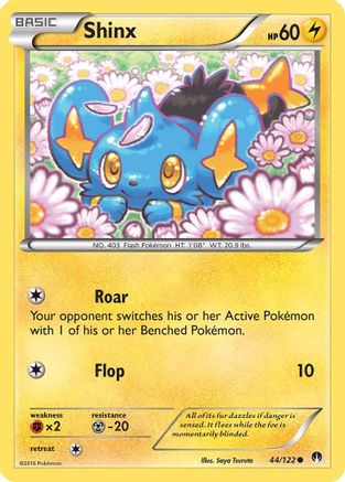 XY  BREAKpoint  044/122 Shinx  - Common