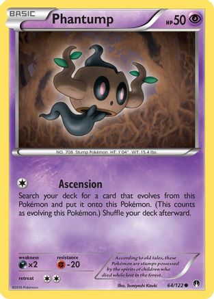 XY  BREAKpoint  064/122 Phantump  - Common