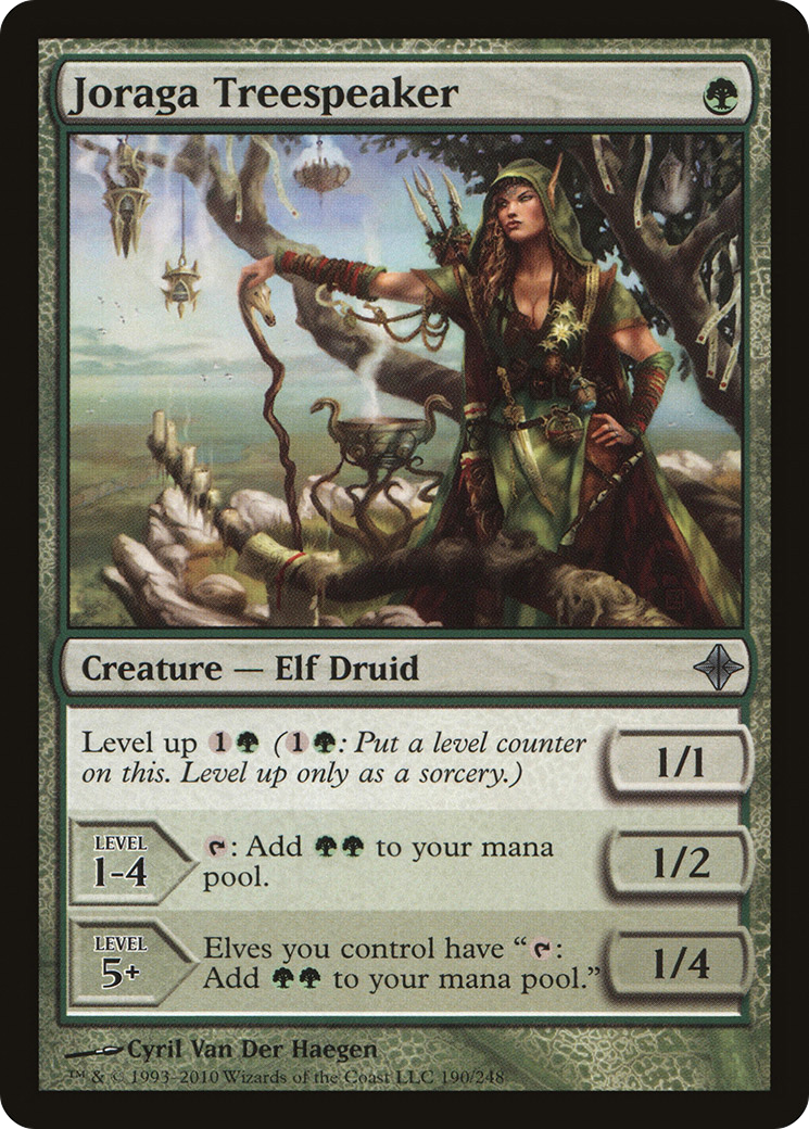 Rise of the Eldrazi - (ROE-190) - Joraga Treespeaker Foil