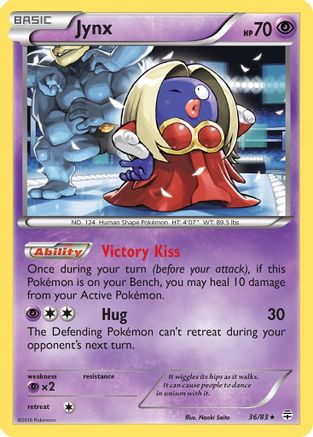 Generations  036 Jynx  - Rare