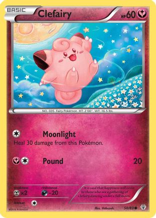 Generations  050/83 Clefairy  - Common