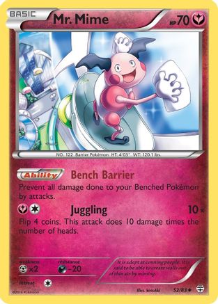Generations  052/83 Mr. Mime  - Uncommon