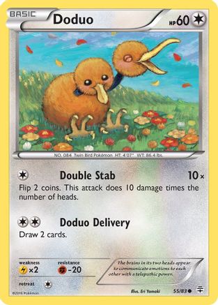 Generations  055/83 Doduo  - Common