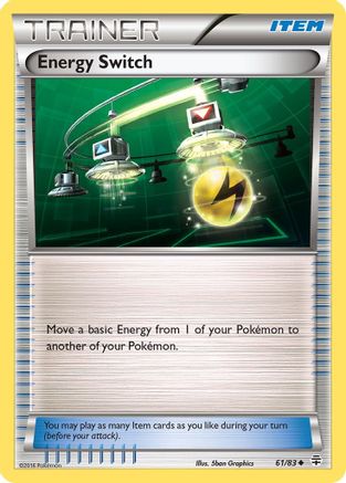 Generations  061/83 Energy Switch  - Reverse Holofoil - Uncommon