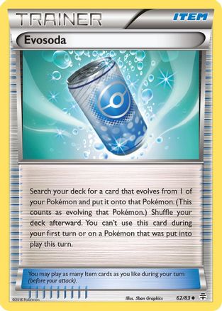 Generations  062/83 Evosoda  - Uncommon