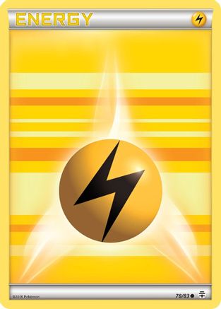 Generations  078/83 Lightning Energy  - Common