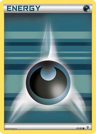 Generations  081/83 Darkness Energy  - Common