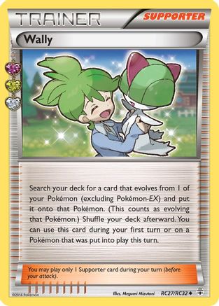Generations Radiant Collection  RC27/RC32 Wally  - Holofoil - Uncommon
