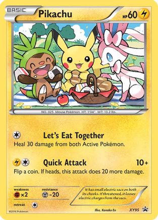 XY Promos  XY95 Pikachu  - Holofoil - Promo
