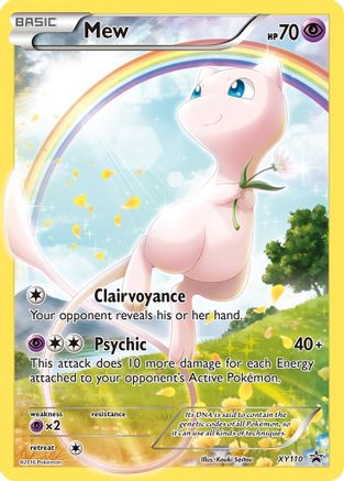 XY Promos  XY110 Mew  - Holofoil - Promo