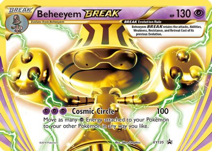 XY Promos  XY135 Beheeyem BREAK  - Holofoil - Promo