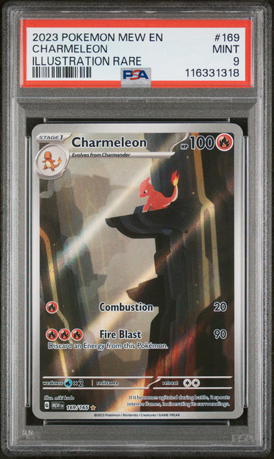 SV Scarlet & Violet 151  169/165 PSA9 #116331318 Charmeleon  - Holofoil - Illustration Rare