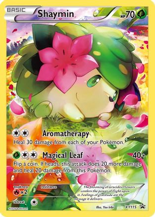 XY Promos  XY115 Shaymin  - Holofoil - Promo