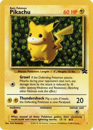 WoTC Promo  001/53 Pikachu (1)  - Promo