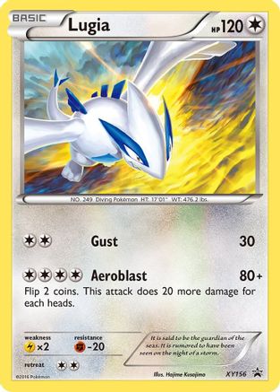 XY Promos  XY156 Lugia  - Holofoil - Promo