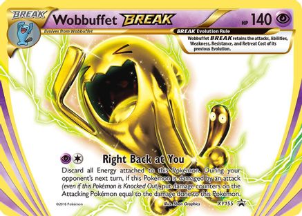 XY Promos  XY155 Wobbuffet BREAK  - Holofoil - Promo