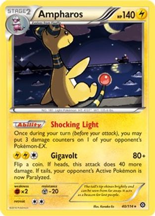 Deck Exclusives  040/114 Ampharos  - Rare