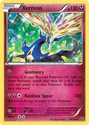 Deck Exclusives  096/146 Xerneas  - Holofoil - Holo Rare