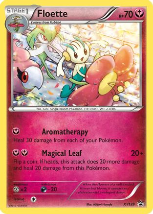 XY Promos  XY139 Floette  - Holofoil - Promo