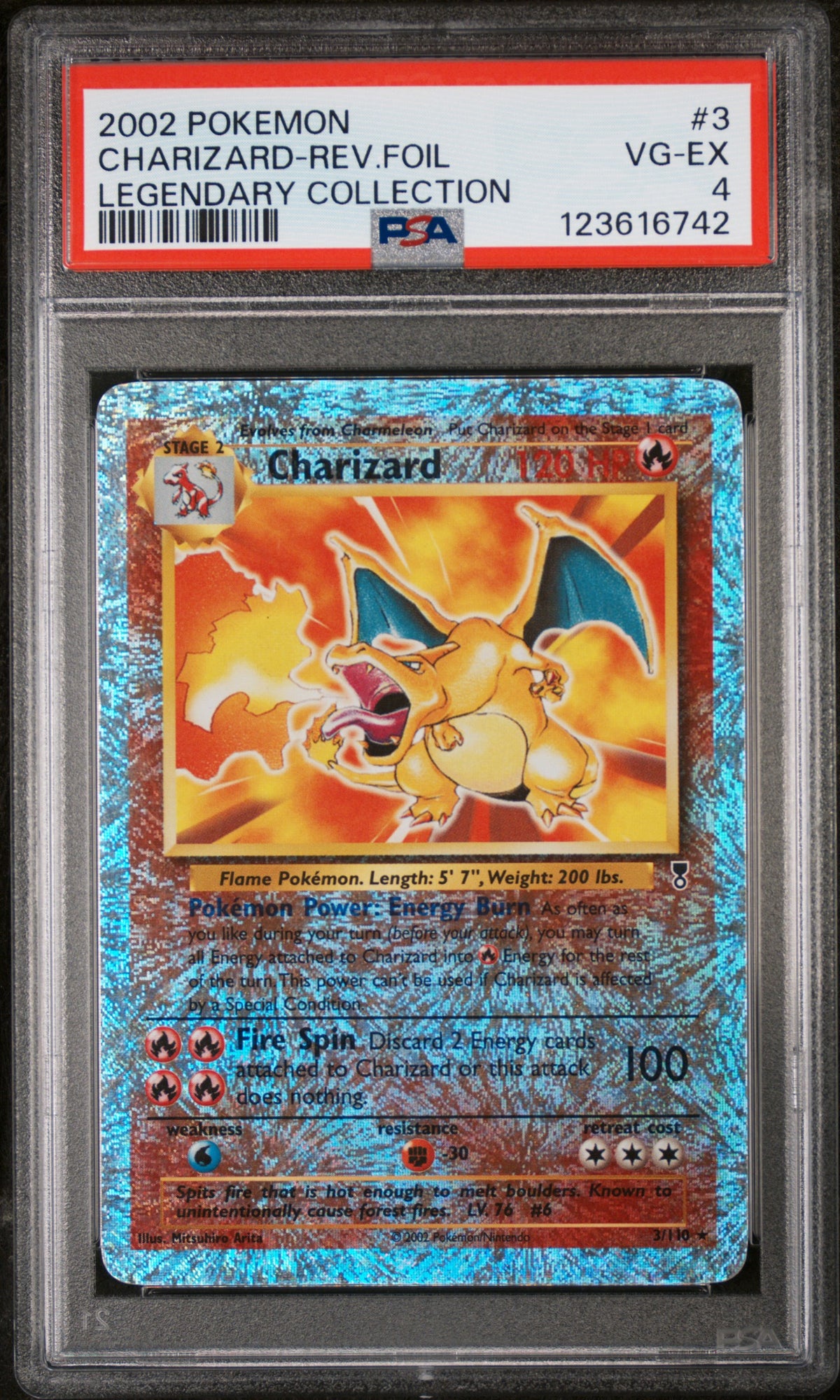 Legendary Collection  003 PSA4 #123616742 Charizard  - Reverse Holofoil - Holo Rare