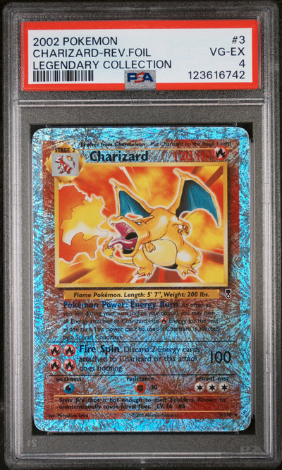 Legendary Collection  003 PSA4 #123616742 Charizard  - Reverse Holofoil - Holo Rare