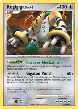 Deck Exclusives  037/146 Regigigas  - Holofoil - Holo Rare